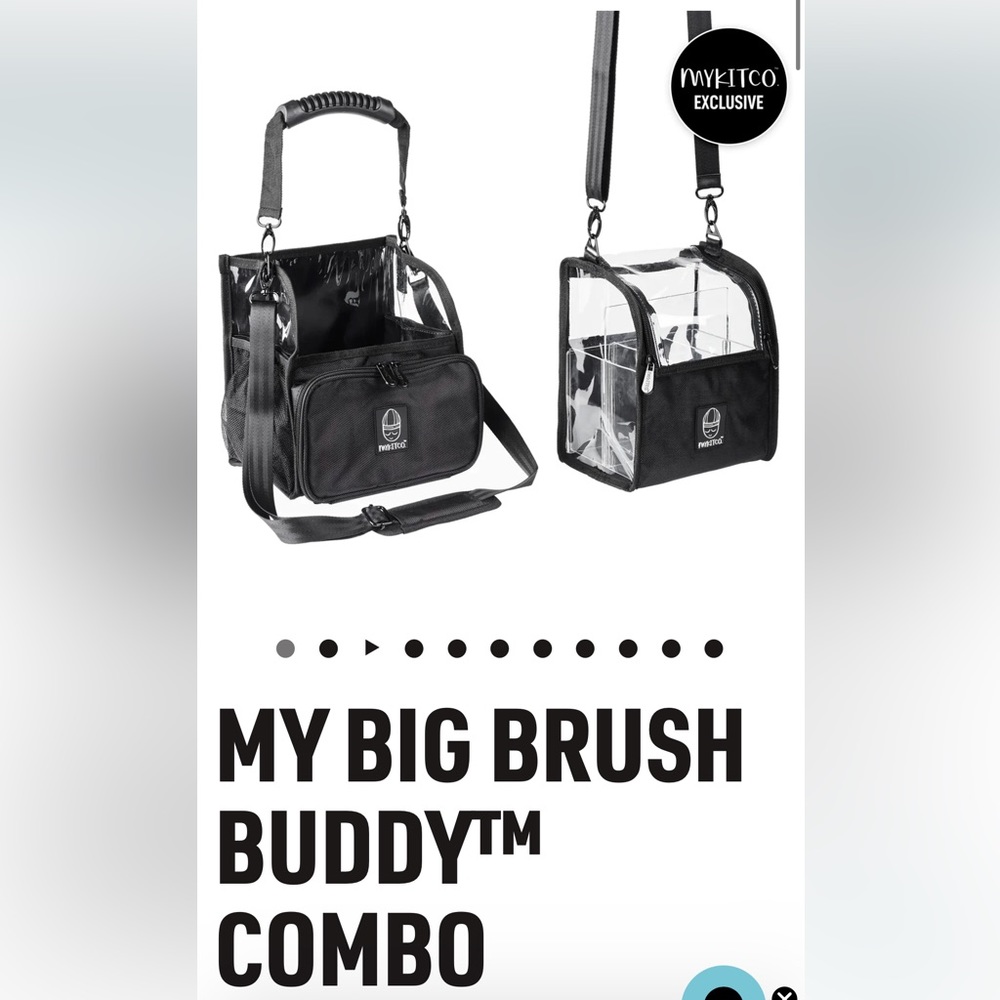 MyKitCo MY BIG BRUSH BUDDY COMBO